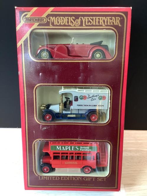 Set van 3 klassieke modelauto's Matchbox & EFSI New, Hobby en Vrije tijd, Modelauto's | 1:43, Nieuw, Matchbox, Ophalen of Verzenden