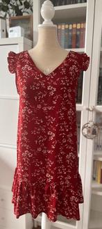 Robe fleurs Shein t.L, Comme neuf, Shein, Taille 38/40 (M), Rouge