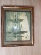 Schilderij van bekende schilder Marcel Clement, Antiek en Kunst, Ophalen