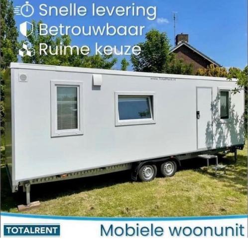 Noodunit mobiele Tiny house tijdelijke woning wielen huren, Zakelijke goederen, Overige Zakelijke goederen, Ophalen of Verzenden