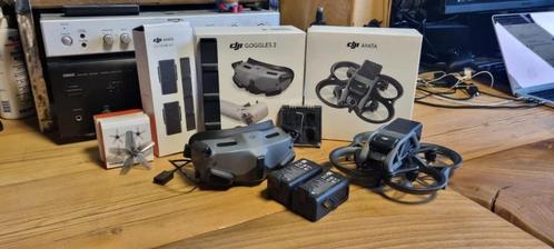 DJI Avata Fly More Combo kit FPV Drone Goggles 2, Audio, Tv en Foto, Drones, Zo goed als nieuw, Drone met camera, Ophalen of Verzenden