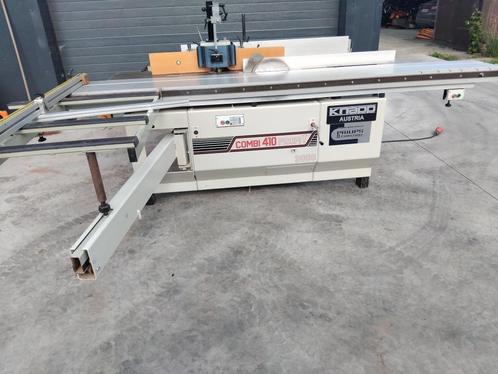 Houtcombine knapp wagen 3m10 schaaf 400 breed, Zakelijke goederen, Machines en Bouw | Houtbewerking, Ophalen