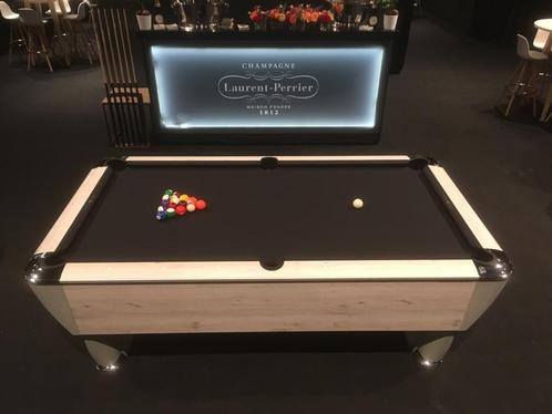 Pooltafel Sam, kleur: Polar, Sport en Fitness, Biljarten en Poolen, Nieuw, Pooltafel, Ophalen of Verzenden