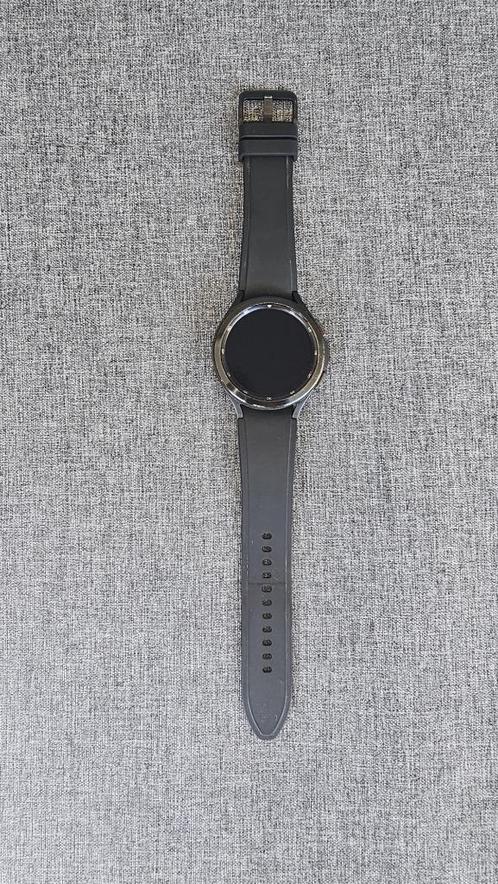 Samsung Galaxy Watch4 Classic - 46mm - Black, Handtassen en Accessoires, Smartwatches, Gebruikt, Android, Zwart, Afstand, Calorieverbanding