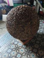 Grosse lampe en osier a poser au sol ou autre, Enlèvement