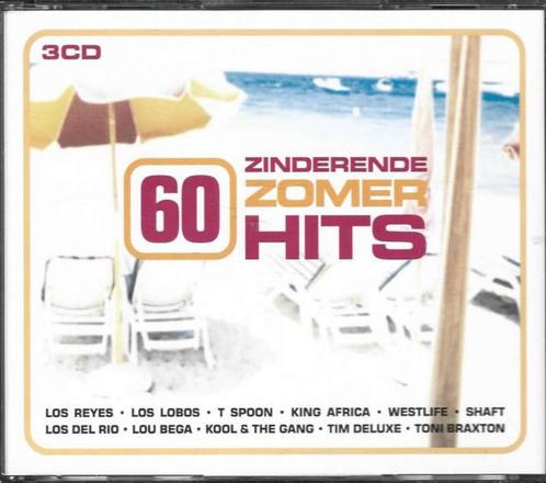 3 CD 60 Zinderende Zomer Hits, Cd's en Dvd's, Cd's | Verzamelalbums, Zo goed als nieuw, Latin en Salsa, Ophalen of Verzenden
