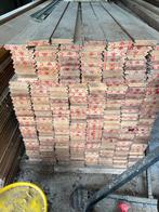 Houten vloerplanken tand/groef 2 zijden, Vloerdelen of -planken, Zo goed als nieuw, 10 m² of meer, Hout