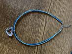 blauwe ketting met hartje, Ophalen, Zo goed als nieuw