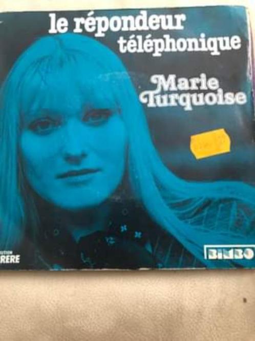 7" Marie Turquoise, Le répondeur téléphonique, CD & DVD, Vinyles | Pop, Utilisé, Enlèvement ou Envoi