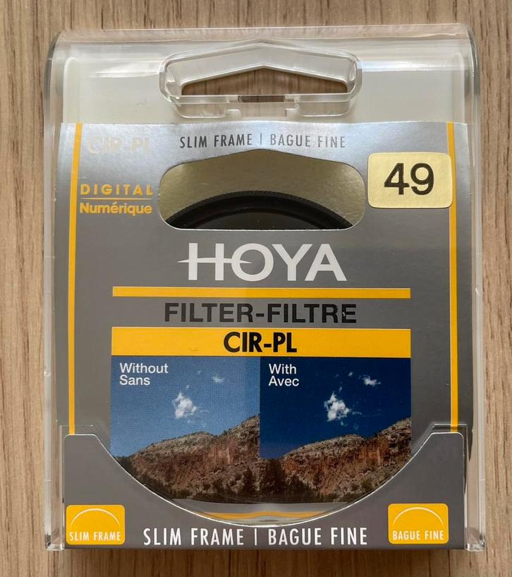 Hoya polarisatie filter nieuw, Audio, Tv en Foto, Foto | Filters, Zo goed als nieuw, Polarisatiefilter, Ophalen