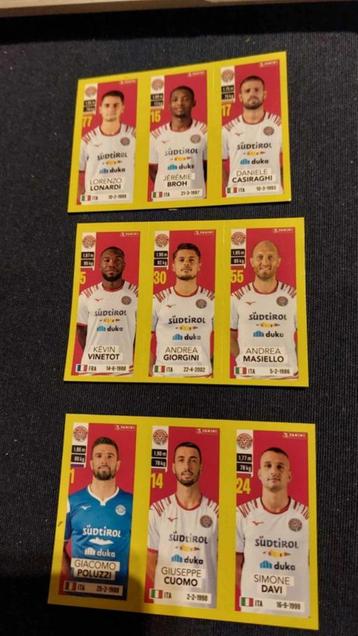Panini / 3 Stickers / FC Südtirol / 2023-2024 beschikbaar voor biedingen