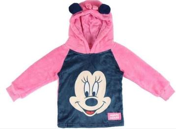 Minnie Mouse Fleece Hoodie Disney - Maat 92 - 104 - 110 -116