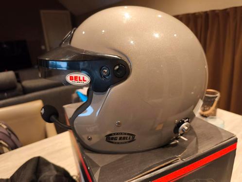 Casque FIA Bell Mag Rally XL avec colis Hans, Sport en Fitness, Karting, Ophalen