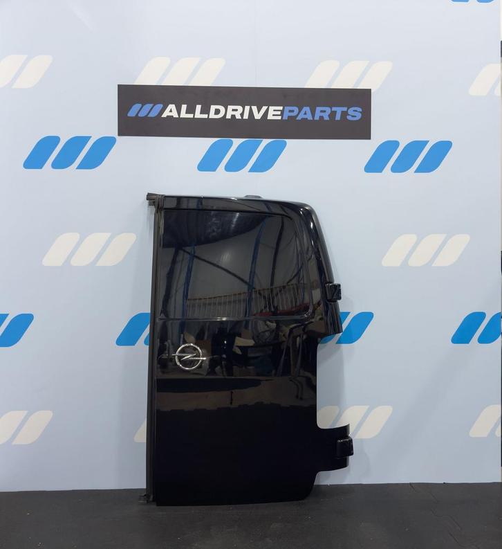 Opel Vivaro achterdeur rechts dicht KTV zwart 9811894980, Auto-onderdelen, Carrosserie, Deur, Achter, Rechts, Gebruikt, Ophalen of Verzenden
