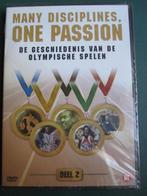 De Geschiedenis van de Olympische Spelen - Many Disciplines, Cd's en Dvd's, Dvd's | Sport en Fitness, Alle leeftijden, Ophalen of Verzenden