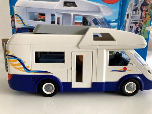Playmobil Familiekampeerwagen/Mobile home 4859, nieuw €65,95, Kinderen en Baby's, Speelgoed | Playmobil, Zo goed als nieuw, Complete set