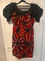 Handgemaakte jurk met Afrikaanse Ankara stof, Kleding | Dames, Jurken, Nieuw, Handngemaakt, Knielengte, Maat 38/40 (M)