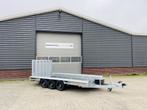 Vlemmix machinetransporter 3500 kg 400x180 NIEUW met graafba, Auto diversen, Aanhangers en Bagagewagens, Nieuw