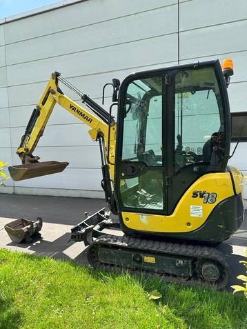 Minipelle Yanmar vio17, Enlèvement, Excavatrice