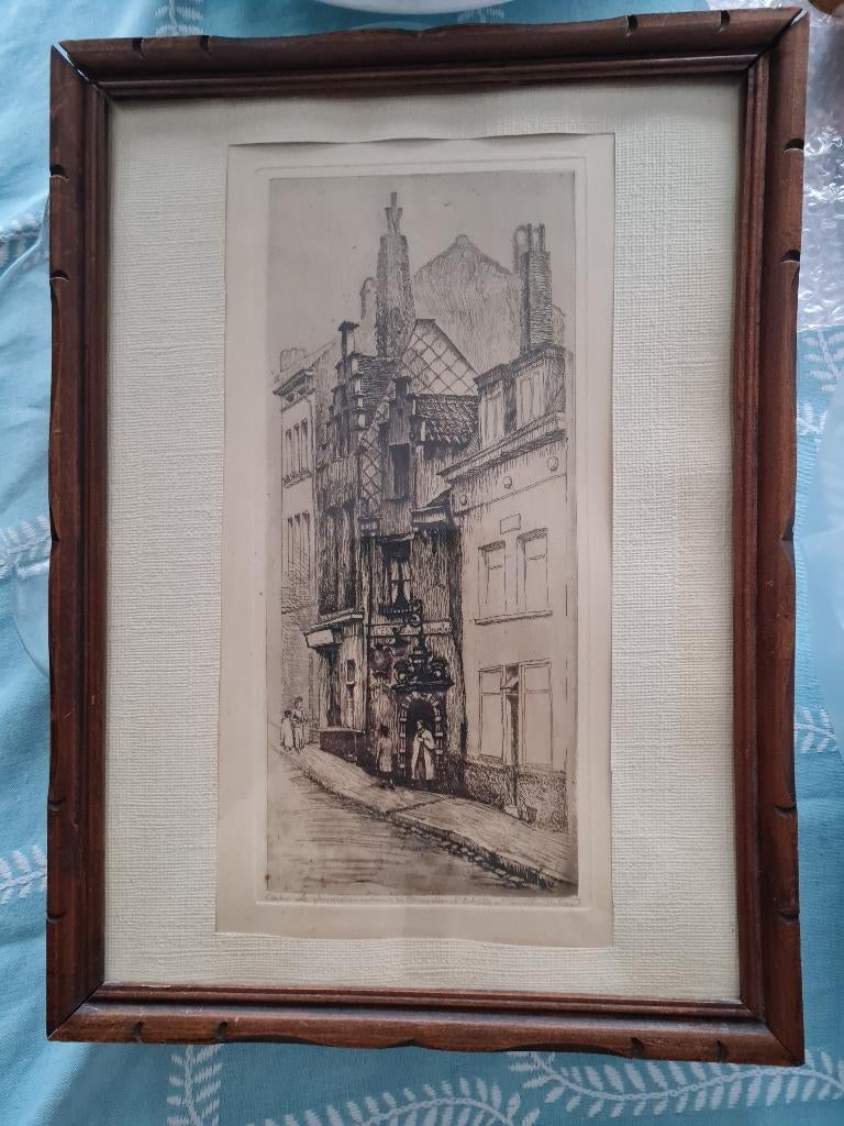 Gravure, Antiquités & Art, Art | Eaux-fortes & Gravures, Enlèvement