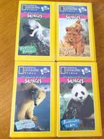 4 VHS-banden - National Geographic, Cd's en Dvd's, VHS | Film, Ophalen of Verzenden