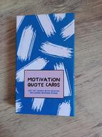Motivation quote cards, Ophalen of Verzenden, Zo goed als nieuw