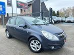 Opel Corsa 5deurs 12/2009 1.2 benzine 102dkm Airco Cruise, Voorwielaandrijving, Stof, 139 g/km, Blauw