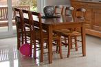 Eetkamertafel eik, Ophalen, Gebruikt, Eikenhout, 50 tot 100 cm