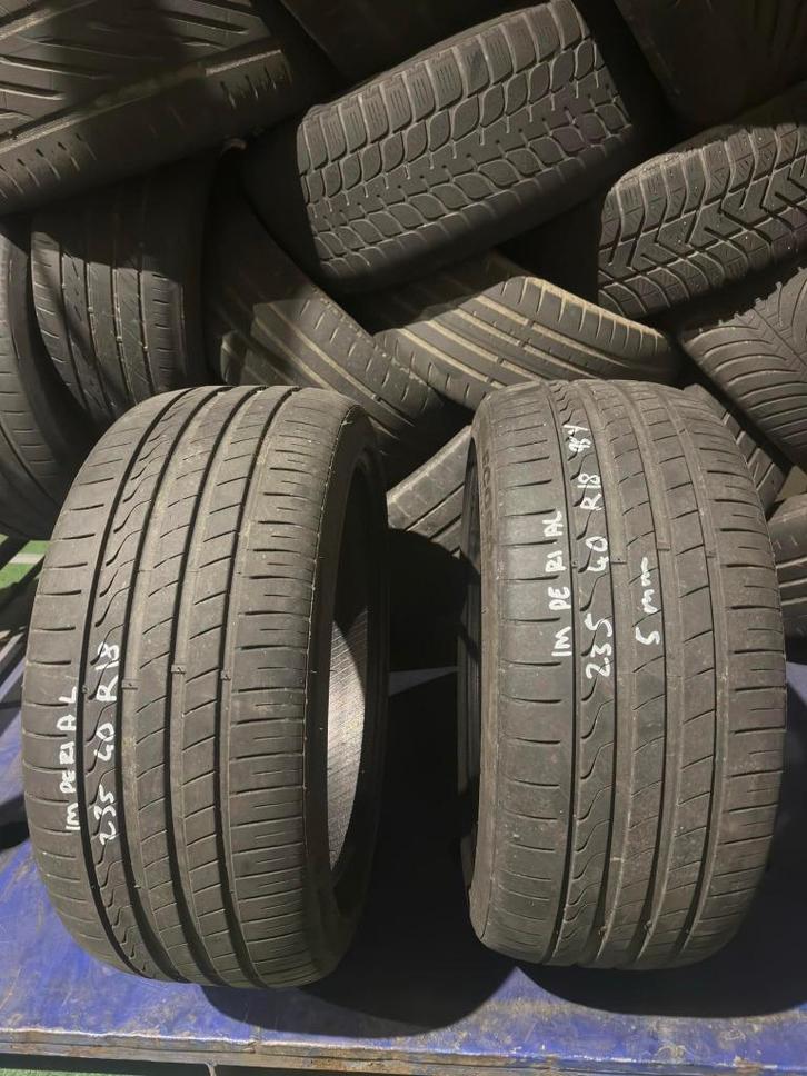 235 40 R18 95Y IMPERIAL 5mm OCCASIE STUK PRIJS : 35€, Auto-onderdelen, Overige Auto-onderdelen, Alfa Romeo, BMW, Citroën, Daihatsu