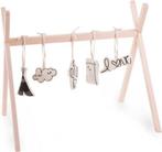 Childhome Tipi Babygym Naturel incl. speeltjes, Ophalen, Zo goed als nieuw, Babygym