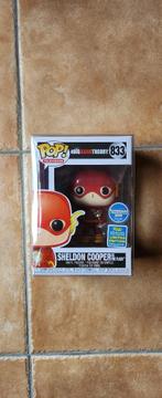 Sheldon cooper as the flash convention exclusive funko pop, Verzamelen, Ophalen of Verzenden, Nieuw