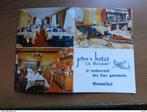Kaart (gaat open) Gosselies, John's Hotel La Becasse, Verzamelen, Ophalen of Verzenden, Ongelopen, Henegouwen