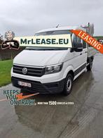 LEASING VOLKSWAGEN CRAFTER DUBBELE CABINE 7PL - OPEN LAADBAK, Auto's, Bestelwagens en Lichte vracht, 75 kW, Euro 6, Volkswagen