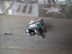 Grenouille aux yeux verts (plaqué argent. 140 gr), Collections, Envoi, Utilisé, Animal