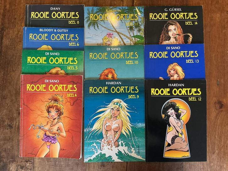 Strips De Rooie Oortjes, Boeken, Stripverhalen, Gelezen, Ophalen