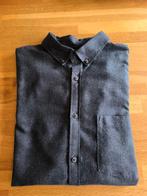 Grijs winter hemd mt L, Slim fit. C&A, Zo goed als nieuw, Halswijdte 41/42 (L), Grijs, C&A