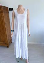 Antoine B. - Zomers, stijlvol & uniek – crinkle jurk, Maat 38/40 (M), Verzenden, Wit, Zo goed als nieuw