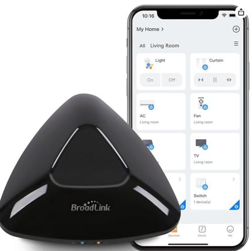 BROADLINK RM PRO Télécommande sans fil, Audio, Tv en Foto, Afstandsbedieningen, Gebruikt, Universeel, Tv, Ophalen