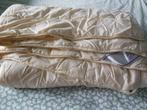 Middelwarm wollen dekbed (donsdeken) 140x200 cm, Huis en Inrichting, Ophalen, Gebruikt, Eenpersoons, Beige
