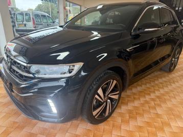 VW T-ROC R-LINE 2.0 Diesel AUTOMAAT! 7.300 KM! beschikbaar voor biedingen