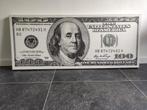 Muurdecoratie US Dollar, Ophalen