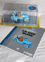 Kuifje auto 1/24 Tintin voiture n4 Jeep bleue  Hergé NIEUW, Envoi, Tintin, Neuf