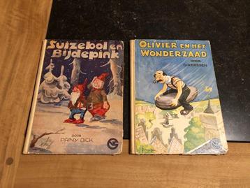 2 oude jeugdboeken: Suizebol en Bijdepink / Olivier en het beschikbaar voor biedingen