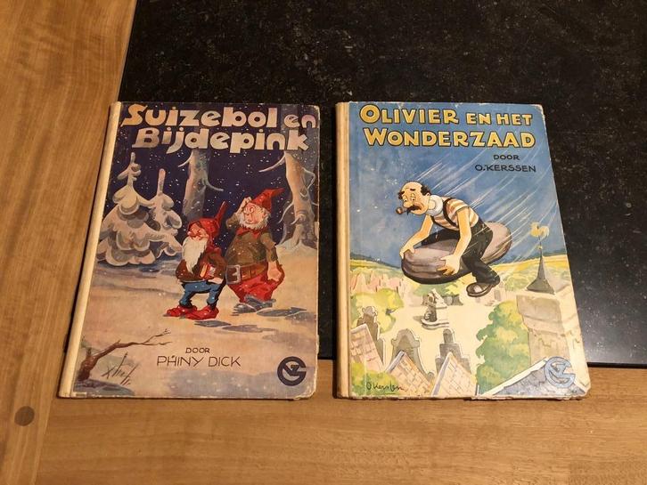 2 oude jeugdboeken: Suizebol en Bijdepink / Olivier en het, Boeken, Kinderboeken | Jeugd | onder 10 jaar, Gelezen, Fictie algemeen
