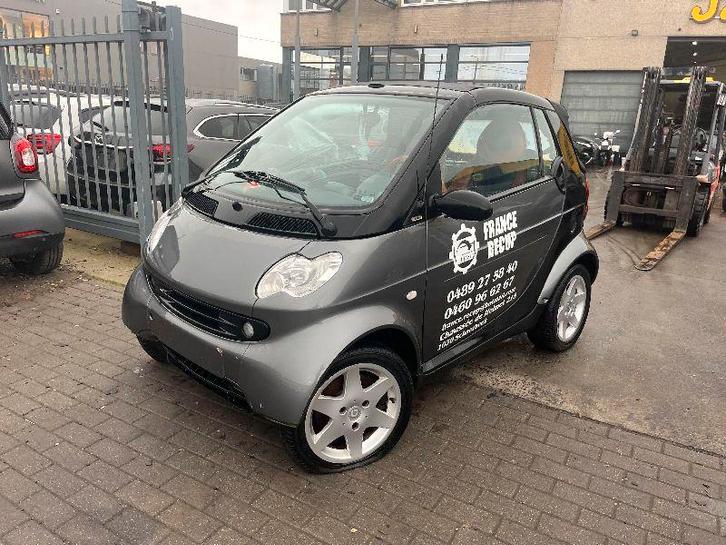 SMART CABRIO PROBLEM ENGINE BENZINE 02/04, Auto's, Smart, Bedrijf, Overige modellen, Benzine, Berline, Handgeschakeld, Zilver of Grijs