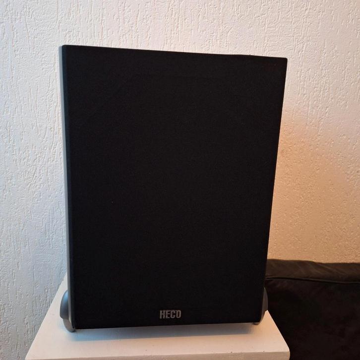 Zware Heco Vitas sub25 A subwoofer, TV, Hi-fi & Vidéo, Enceintes, Utilisé, Subwoofer, 120 watts ou plus, Autres marques, Enlèvement