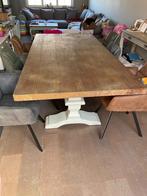Kloostertafel, Huis en Inrichting, Ophalen, Gebruikt, 100 tot 150 cm, Eikenhout