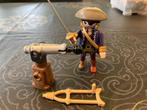 Playmobil piraat met kanon zwaard papegaai en kruk, Kinderen en Baby's, Speelgoed | Playmobil, Complete set, Ophalen of Verzenden