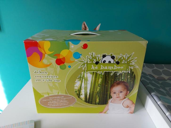hé bamboo nieuw donsdeken in verpakking, Kinderen en Baby's, Dekens, Slaapzakjes en Inbakerproducten, Nieuw, Deken, Ophalen of Verzenden
