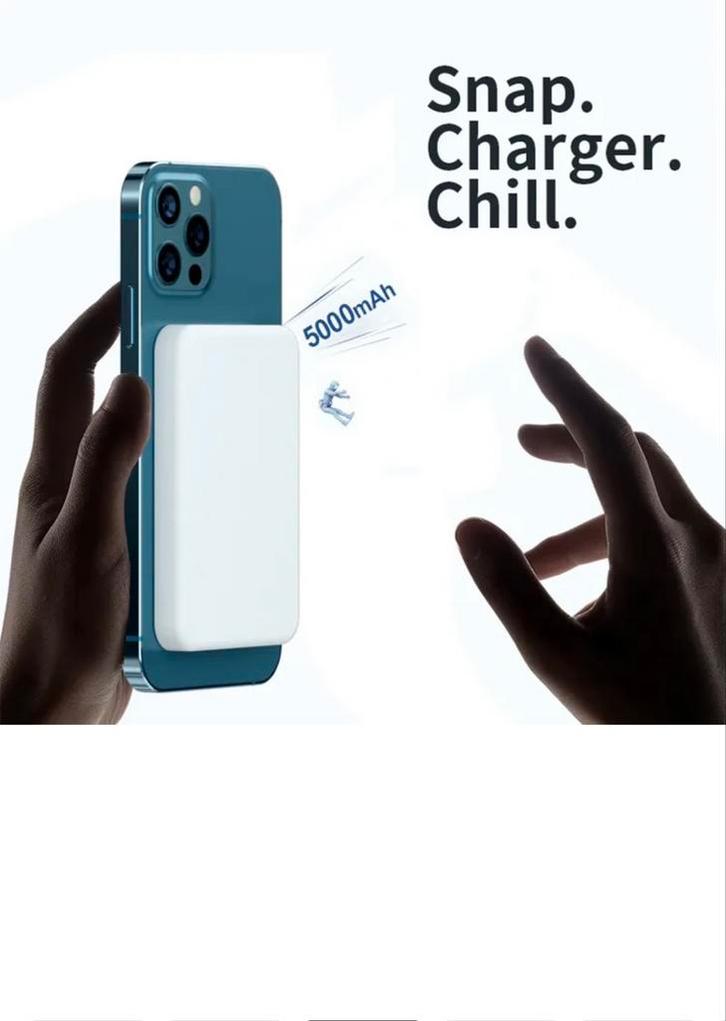 Draadloze Powerbank, Telecommunicatie, Powerbanks, Nieuw, Verzenden